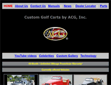 Tablet Screenshot of acgcars.com